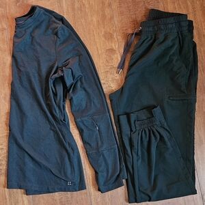 Pine Grove White Cross CRFT Scubs Hi-Low Jogger Small Medium